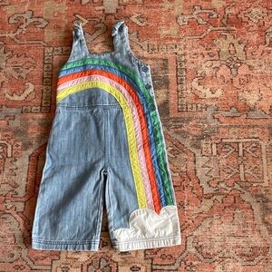 Mini Boden Light Blue Kids Overalls